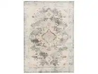 LivingStyles Avenue No.701 Tribal Rug, 330x240cm, Dusty Pink / Grey offer