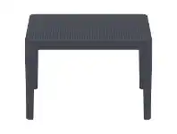 LivingStyles Siesta Sky Commercial Grade Indoor / Outdoor Side Table, 100cm, Anthracite offer
