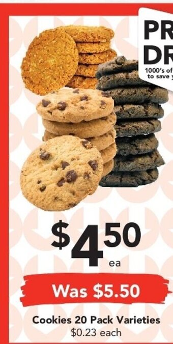 Drakes Cookies 20 Pack Varieties offer