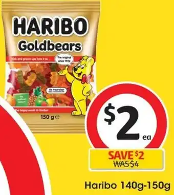 Coles Haribo 140g-150g offer