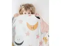 LivingStyles Jelly Bean Kids Adura Weighted Blanket, 95x125cm, Pink offer