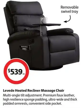 Levede Heated Recliner Massage Chair