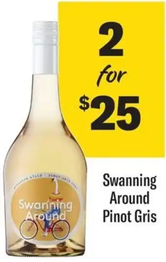 Coles Swanning Around Pinot Gris offer