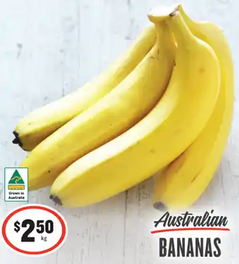 IGA Australian BANANAS offer