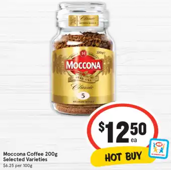 IGA Moccona Coffee 200g Selected Varieties offer