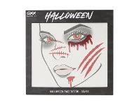 Kmart OXX Halloween Face Tattoo - Scars offer