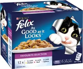Felix 12-Pack Cat Food Varieties 85g