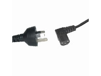 Jaycar Electronics Replacement Mains Power Leads - Right Angle Female offer