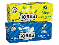 Foodworks Kirks Soft Drink Cans 10 Pack x 375ml offer