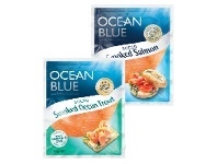 Foodworks Ocean Blue Sliced Smoked Salmon or Trout 50g offer
