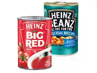 Foodworks Heinz Baked Beans, Spaghetti 300g or Condensed Soup 420g offer