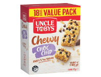 Coles Uncle Tobys Muesli Bars Value 18 Pack 563g offer