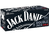 Liquorland Jack Daniels Double Jack & Cola Can 375ml (10 Pack) offer
