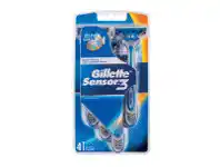 Chemist Discount Centre Gillette Sensor3 Disposable Shaving Razor 4 Pack offer