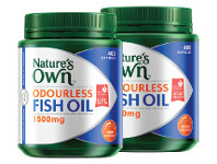 Chemist Discount Centre Nature's Own Odourless Fish Oil 1500mg 400 Capsules offer