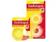 Foodworks Sellotape with Dispenser 18mm x 25m or Sticky Tape 2 Pack offer
