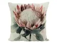 Protea Impression Linen Scatter Cushion, Pattern A