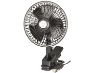Jaycar Electronics 12V Oscillating Fan - 6" Clamp Mount offer