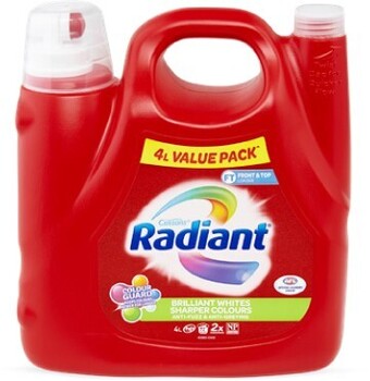 BIG W Radiant Laundry Liquid 4-Litre offer