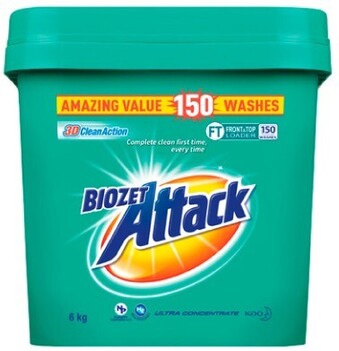 BIG W Biozet Laundry Powder 6kg offer
