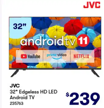 BIG W 32" Edgeless HD LED Android TV 235763 offer
