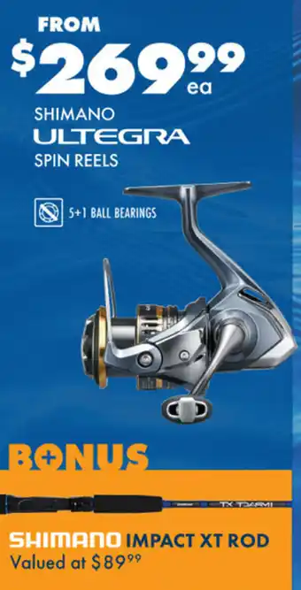 BCF SHIMANO ULTEGRA SPIN REELS offer