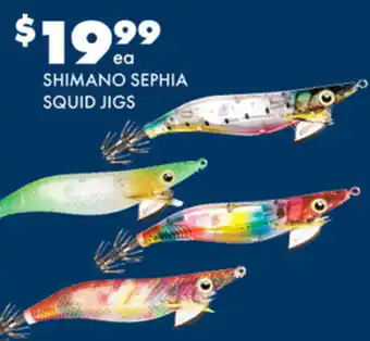 SHIMANO SEPHIA SQUID JIGS