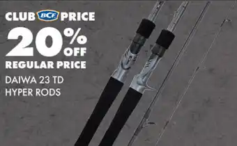DAIWA 23 TD HYPER RODS