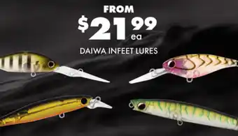 BCF DAIWA INFEET LURES offer
