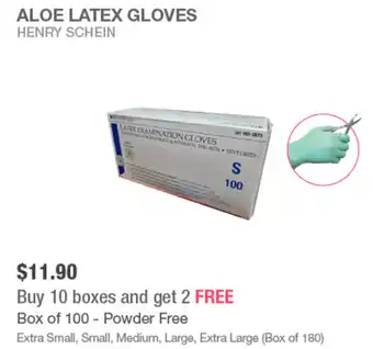 ALOE LATEX GLOVES