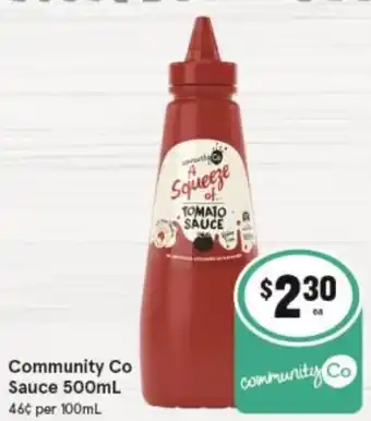 IGA Community Co Sauce 500mL offer