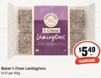 IGA Baker's Oven Lamingtons offer