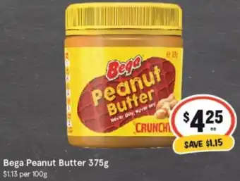 IGA Bega Peanut Butter 375g offer