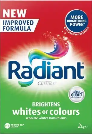 Woolworths NEW Radiant Laundry Liquid 2 Litre or 2 kg offer
