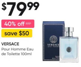 Versace Pour Homme 100ml offer at Priceline