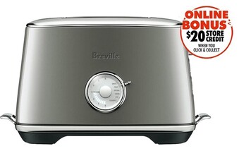 The Good Guys Breville The Toast Select Luxe - Smoked Hickory offer