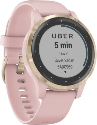 Garmin Vivoactive 4S Hybrid Watch - Gold-Rose