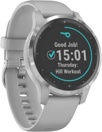 The Good Guys Garmin Vivoactive 4S Hybrid Watch - Grey-Silver offer