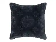 LivingStyles Hilton Cotton Velvet Scatter Cushion, Charcoal offer