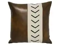 LivingStyles Cena PU Leather & Cotton Scatter Cushion offer