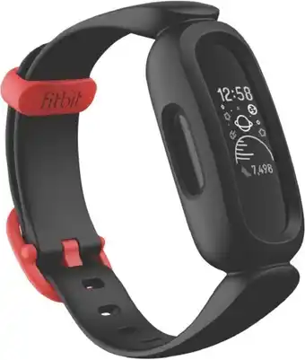 The Good Guys NEW Fitbit Ace 3 - Black/Racer Red offer