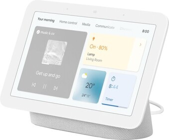 The Good Guys NEW Google Nest Hub 2nd Gen - Chalk offer