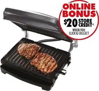 The Good Guys George Foreman SmartTemp Grill offer