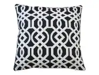 LivingStyles Portofino Outdoor Scatter Cushion Cover, Black offer