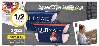 Drakes Danone Ultimate Yoghurt 4x115g offer