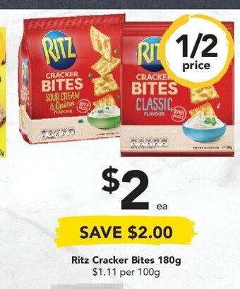 Drakes Ritz Cracker Bites 180g offer