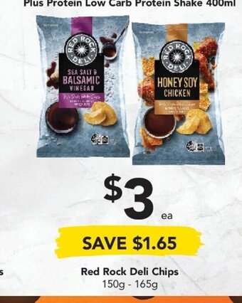 Drakes Red Rock Deli Chips 150g - 165g offer