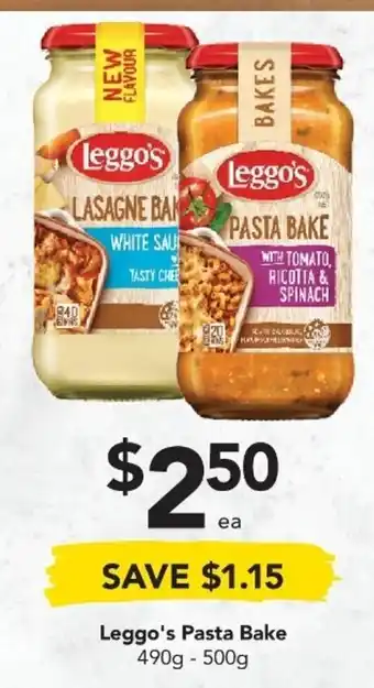 Drakes Leggo's Pasta Bake 490g - 500g offer