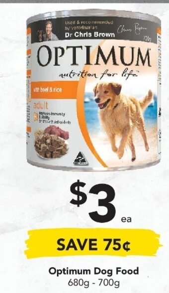 Drakes Optimum Dog Food 680g - 700g offer