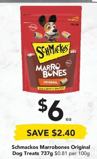 Drakes Schmackos Marrobones Original Dog Treats 737g offer